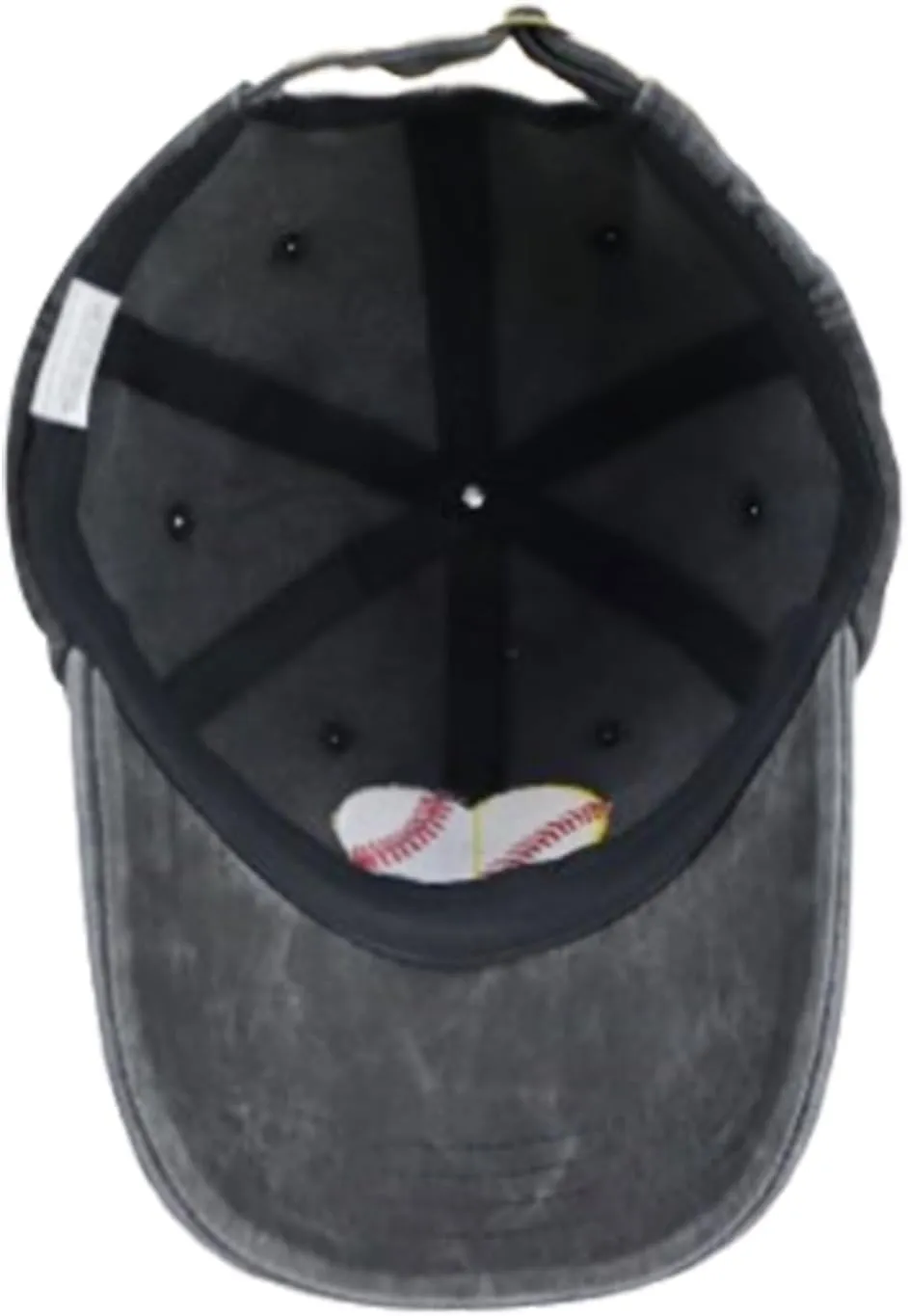 Baseball Softball Hat for Women, Funny Adjustable Cotton Sport Heart Baseball Cap