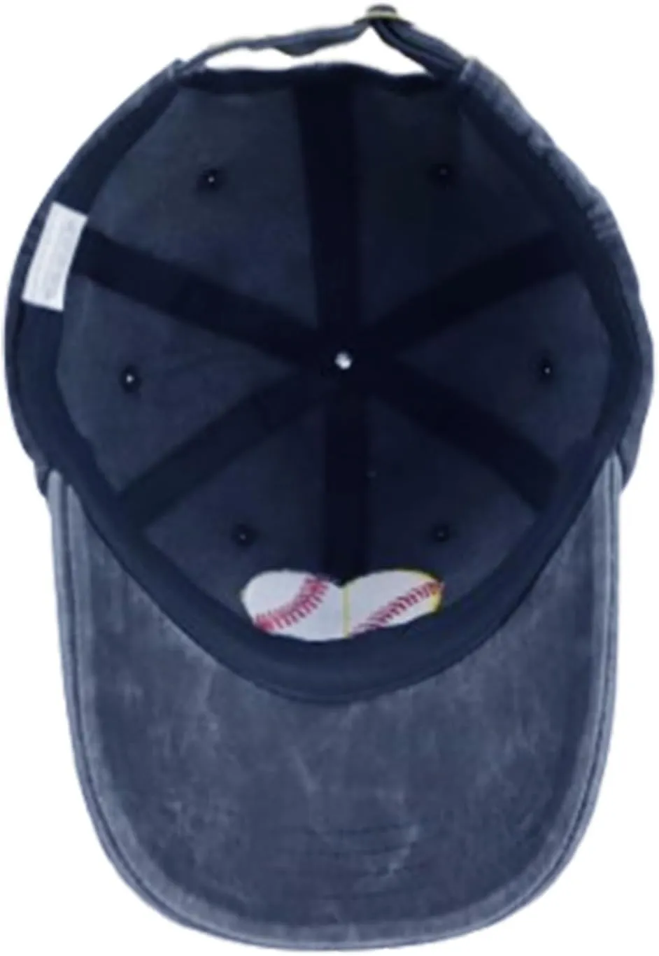 Baseball Softball Hat for Women, Funny Adjustable Cotton Sport Heart Baseball Cap