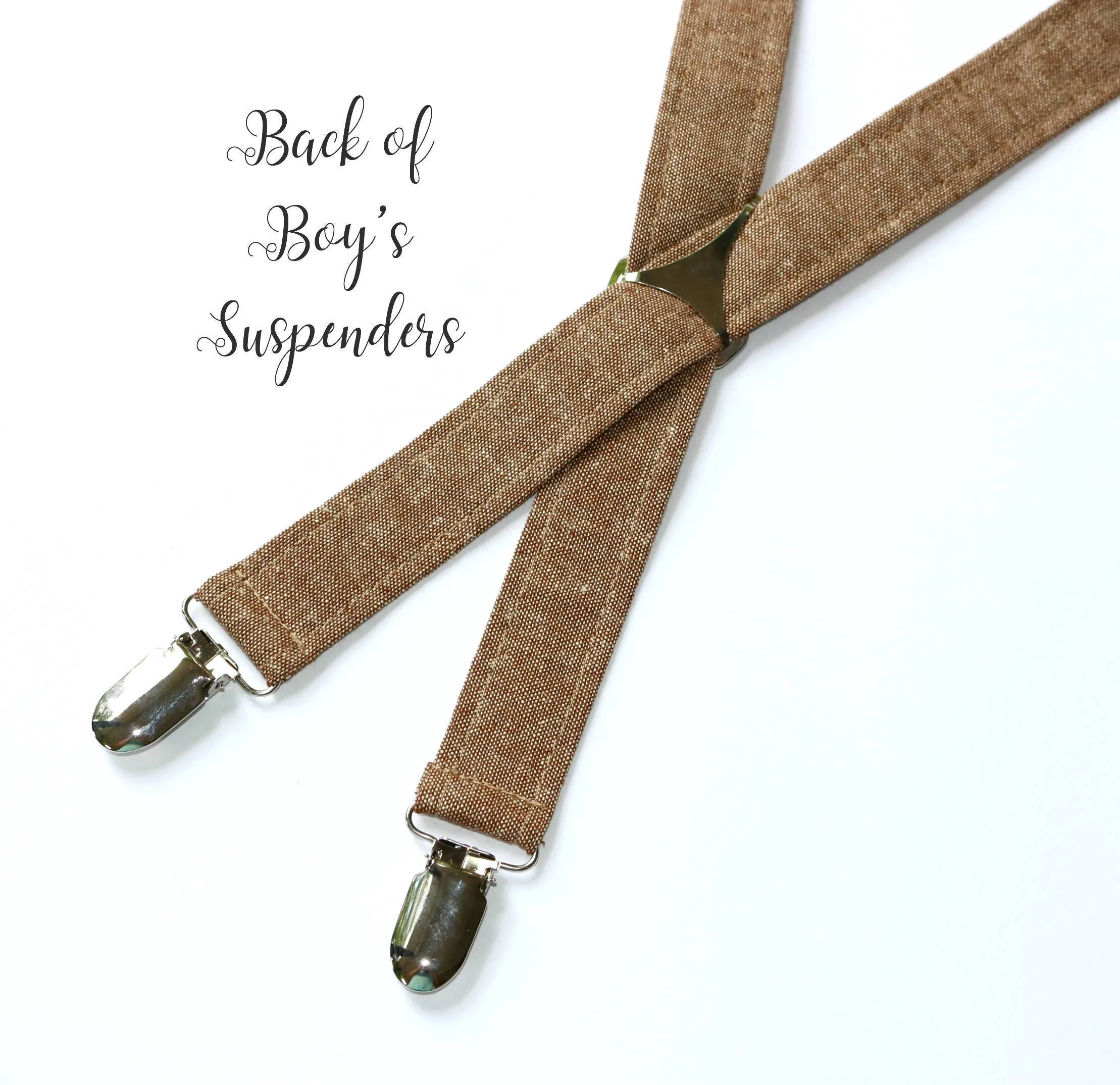 Blackwatch Tartan Suspenders - Boys