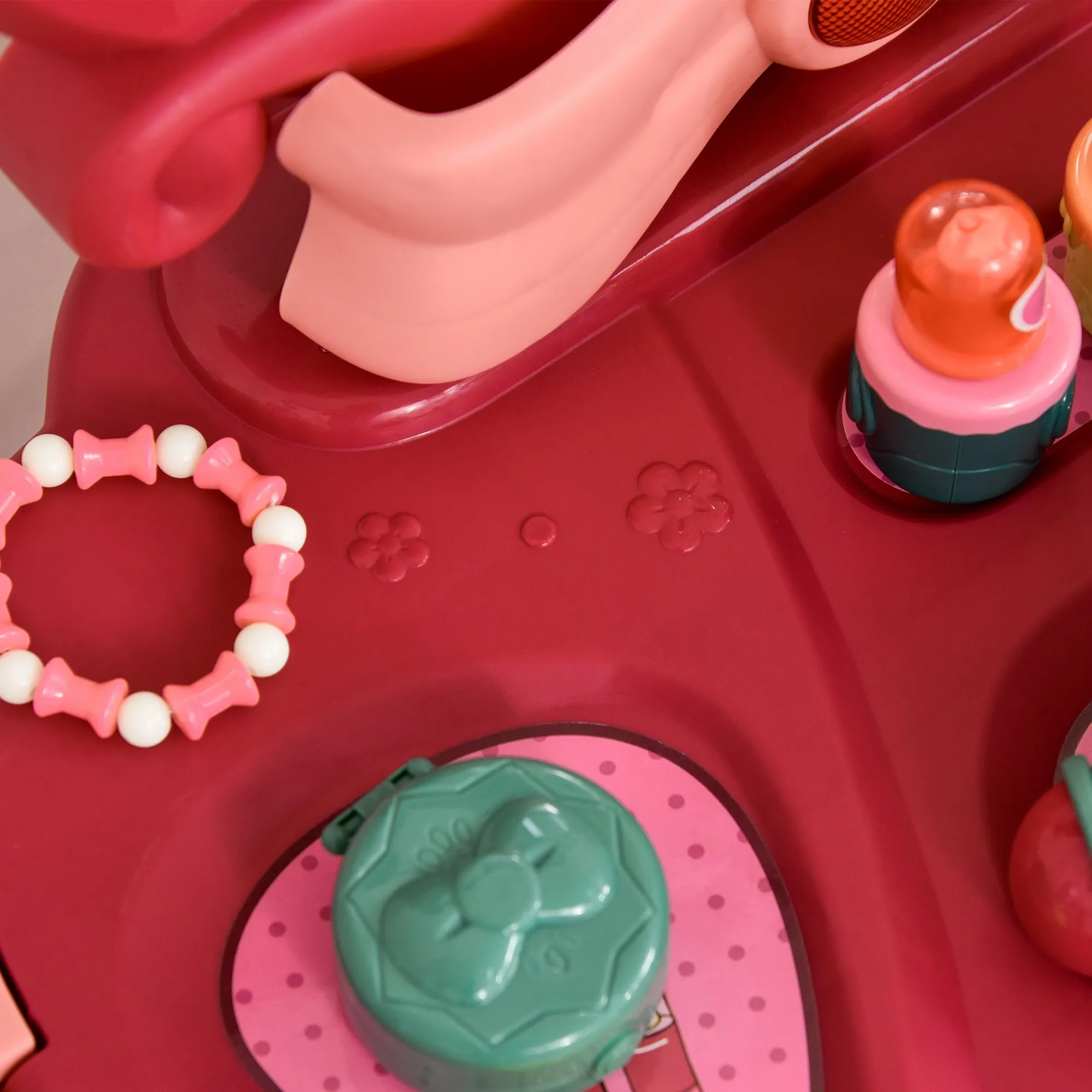 Children's 36 Pcs Beauty Dressing Table & Stool