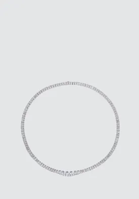 Classy Girl 30ctw Tennis Necklace