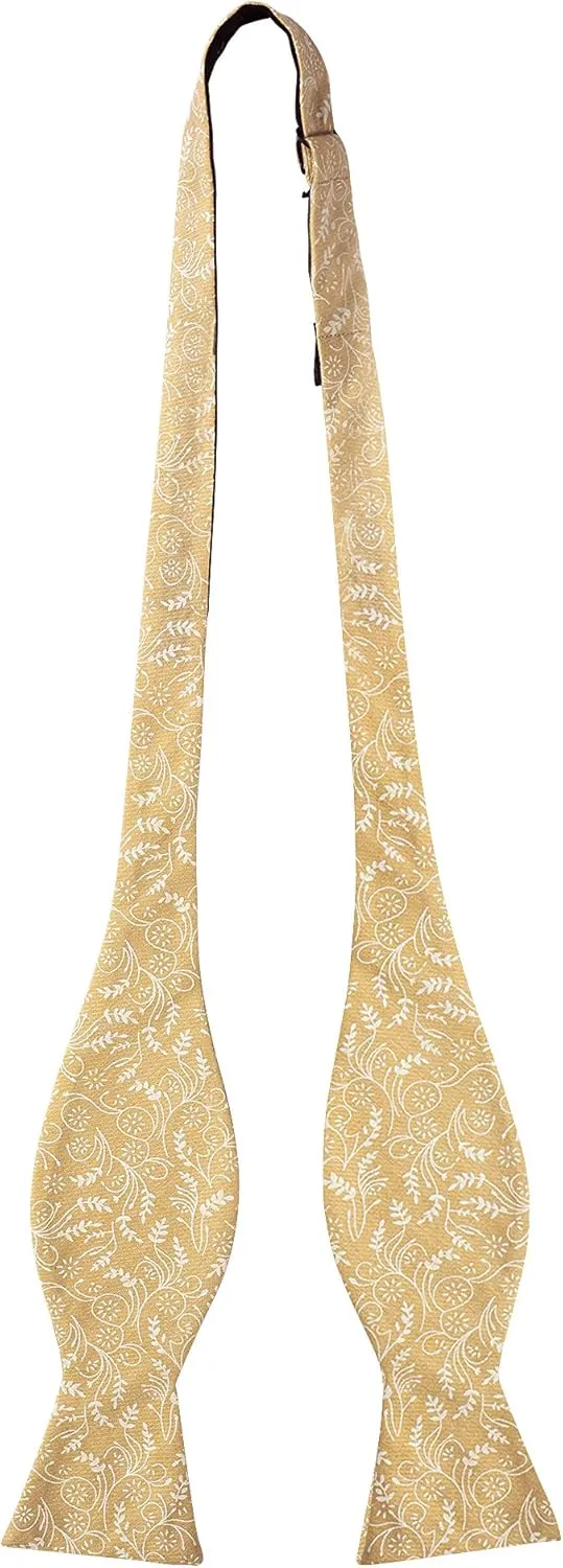 Jacob Alexander Men's Self Tie Freestyle Floral Bow Tie