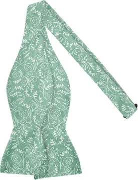 Jacob Alexander Men's Self Tie Freestyle Floral Bow Tie