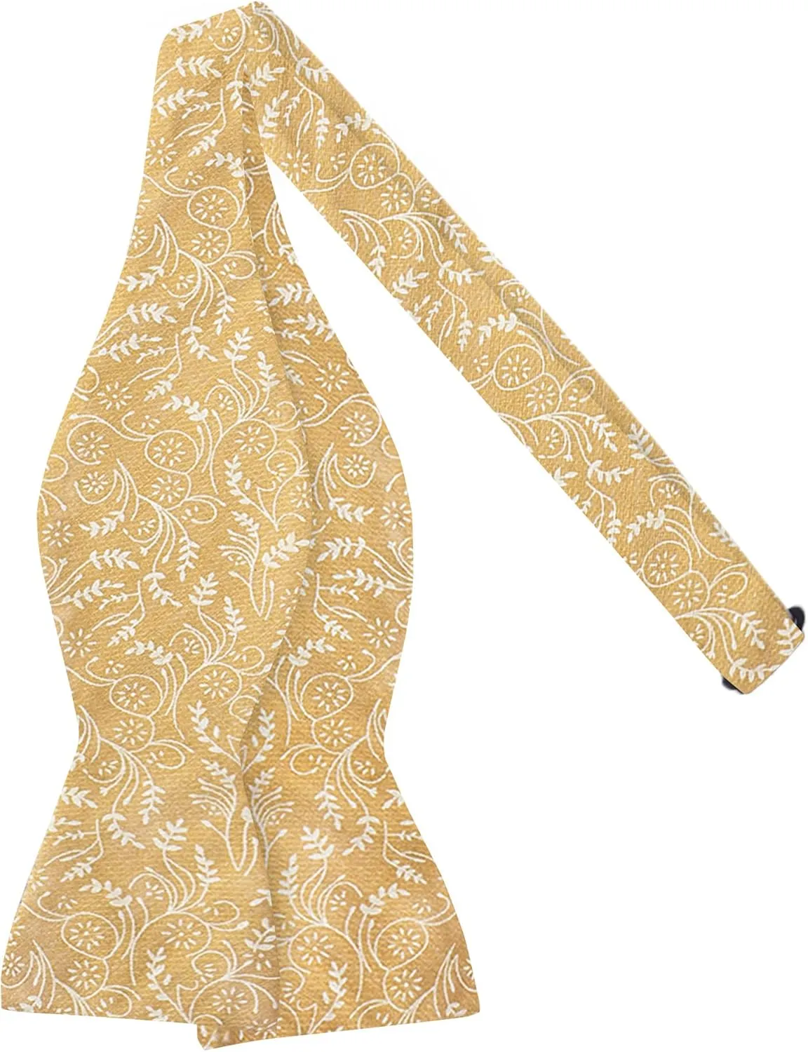 Jacob Alexander Men's Self Tie Freestyle Floral Bow Tie