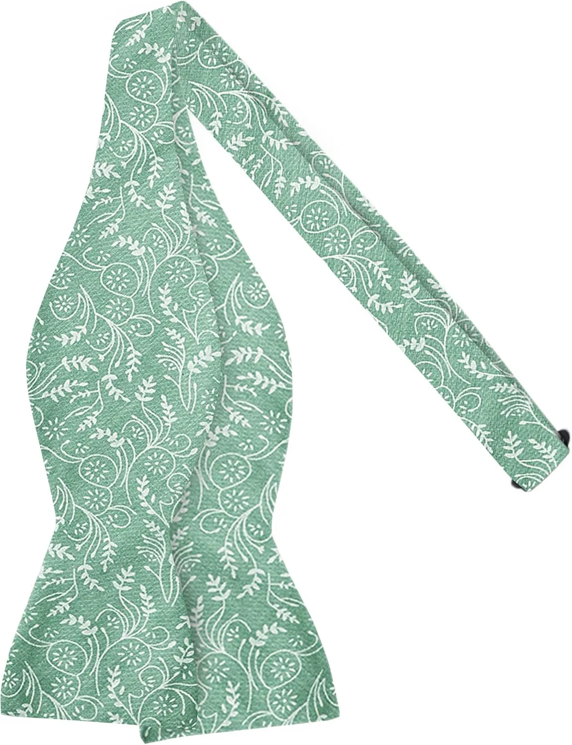 Jacob Alexander Men's Self Tie Freestyle Floral Bow Tie