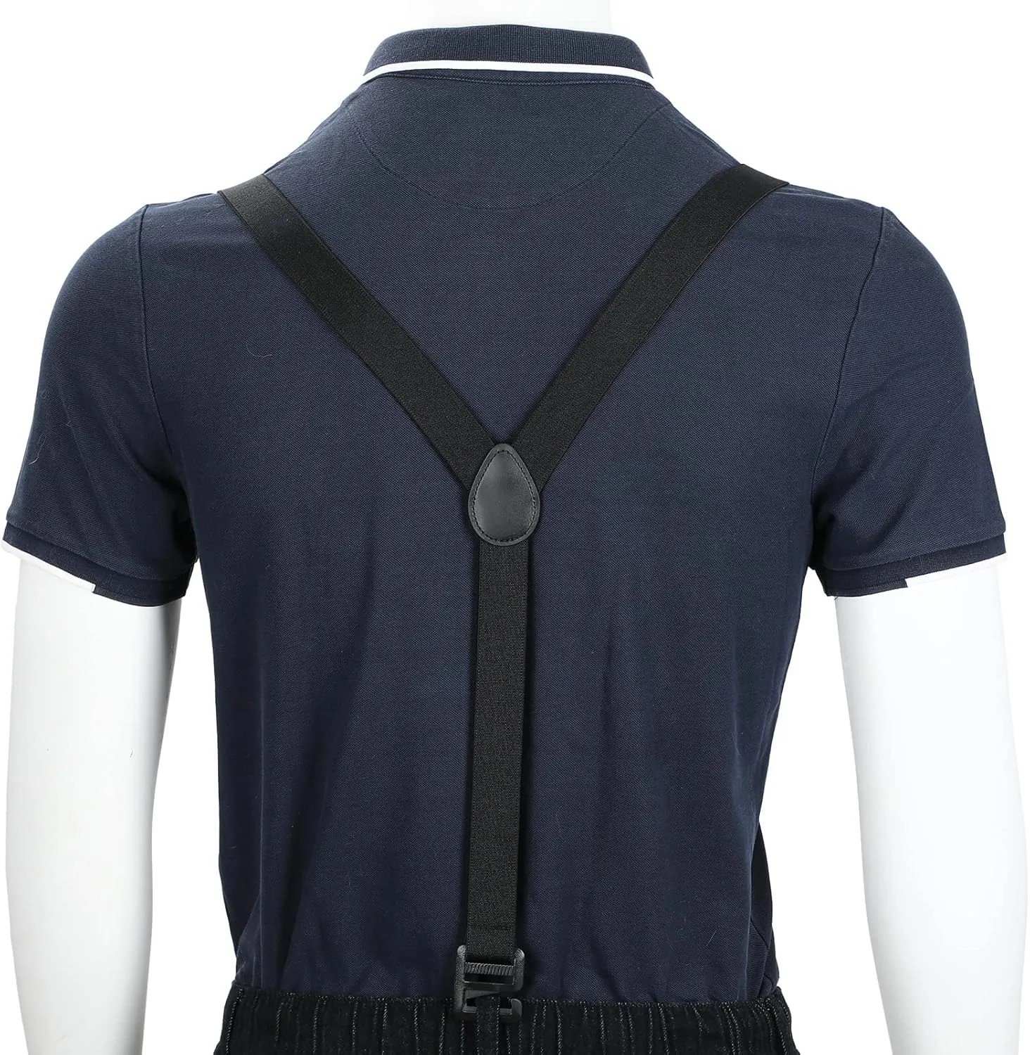 JenPen Hidden Suspenders for Men Invisible Adjustable Undergarment Under the Shirt Suspenders Men