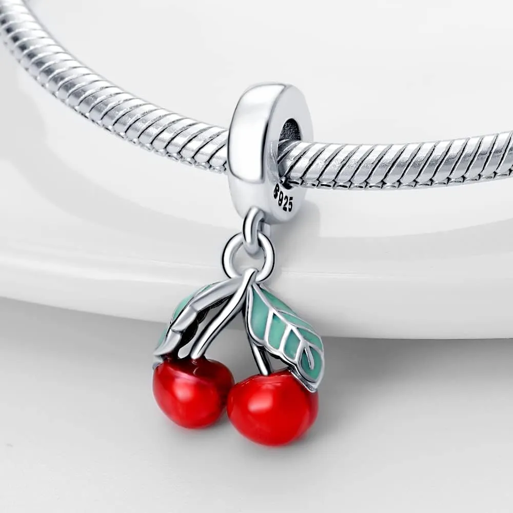 KUNSIR 925 Sterling Silver Charms fits Pandora Charm bracelets for Woman,Dangle Pendant Charm Bead, Jewelry Beads DIY Gifts