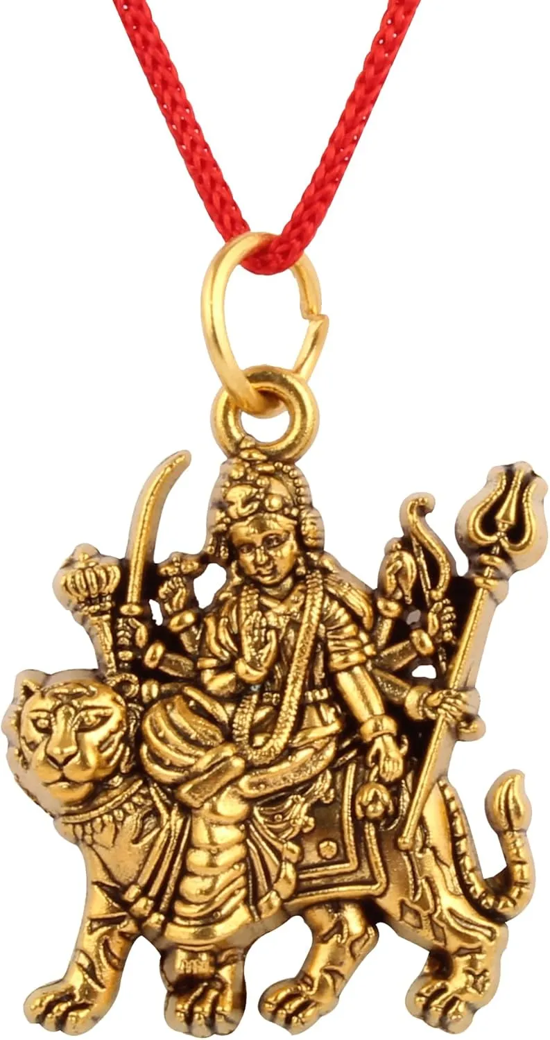 Maa Durga Devi Religious Goddess Pendant for Men Women