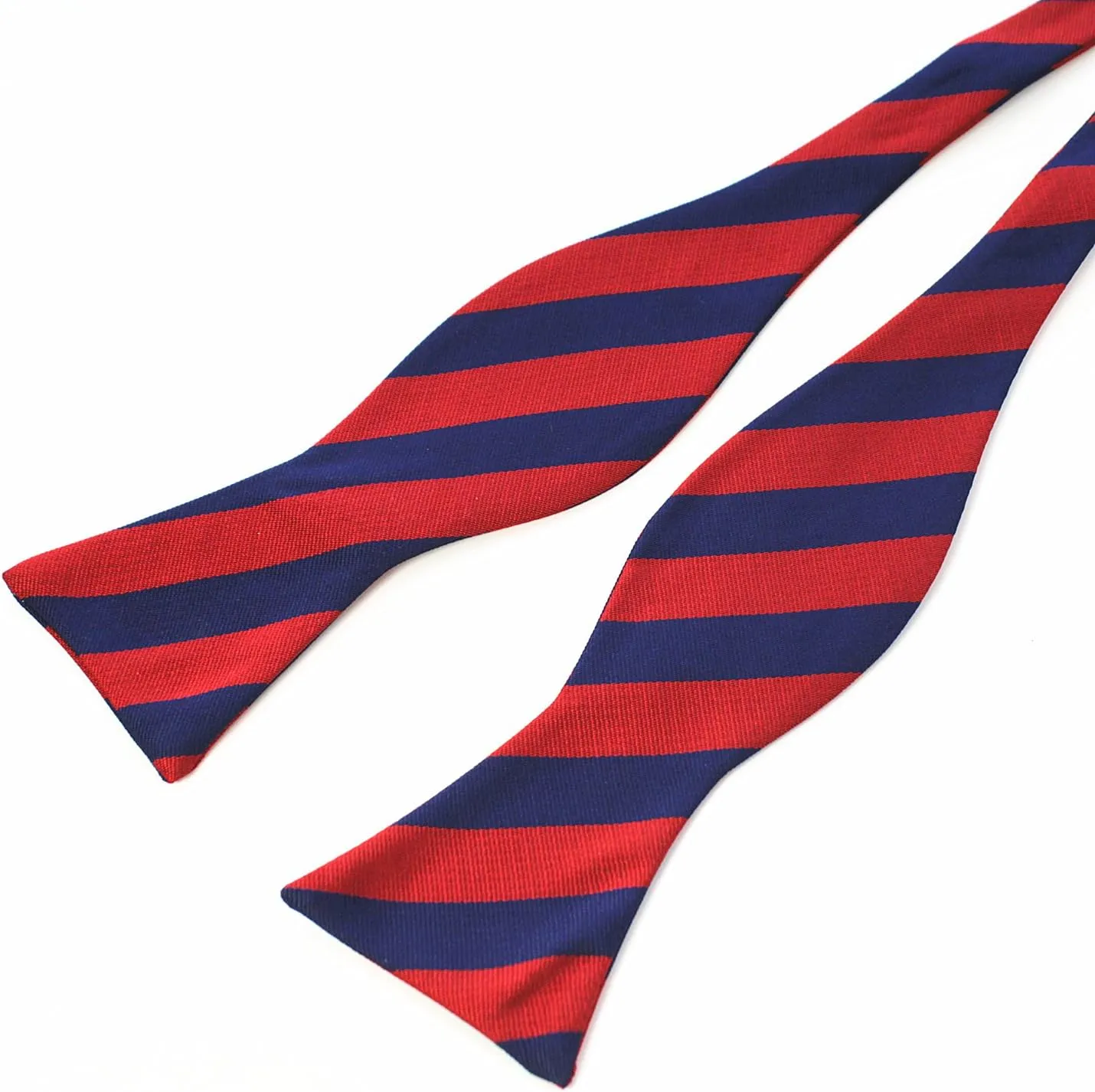 Original Mens Bowtie Self Bow Tie & Pocket Square Set