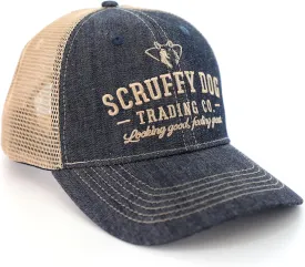 SCRUFFY DOG Premium Adjustable Trucker Hats for Men and Women - Vintage Snapback Trucker Hat for Hikers and Bikers