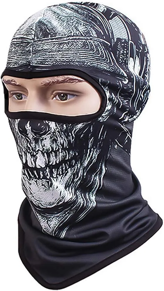 Skull Mask Balaclava Ghost Bandana Motorcycle Full Face Masks Halloween Mask
