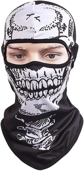 Skull Mask Balaclava Ghost Bandana Motorcycle Full Face Masks Halloween Mask