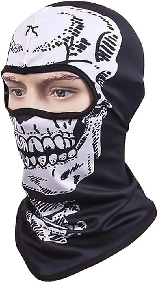 Skull Mask Balaclava Ghost Bandana Motorcycle Full Face Masks Halloween Mask