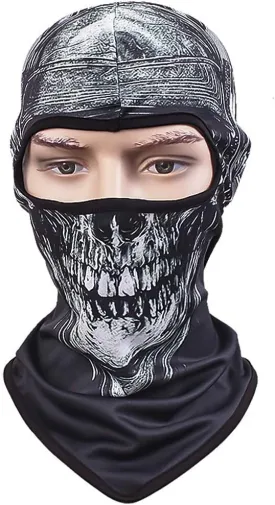 Skull Mask Balaclava Ghost Bandana Motorcycle Full Face Masks Halloween Mask
