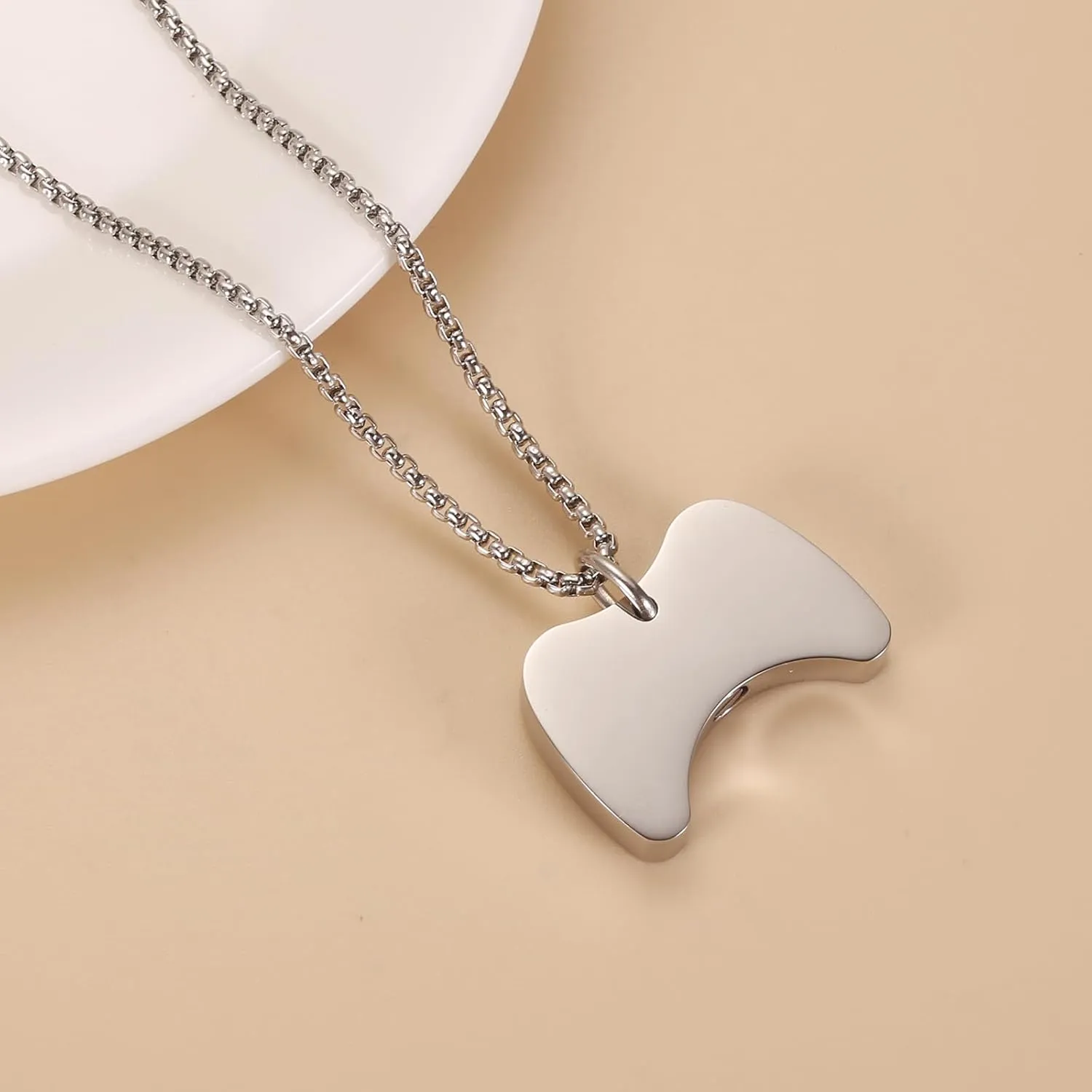 Video Game Controller Cremation Jewelry For Ashes Stainless Steel Urn Necklace Keepsake For Men Boys Silver Gold Black Color Memorial Pendant