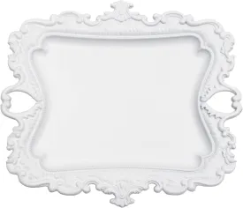 Vintage Small White Ring Dish, Birthday & Wedding Gifts for WomenWedding Ring Tray (White (1 Pack))