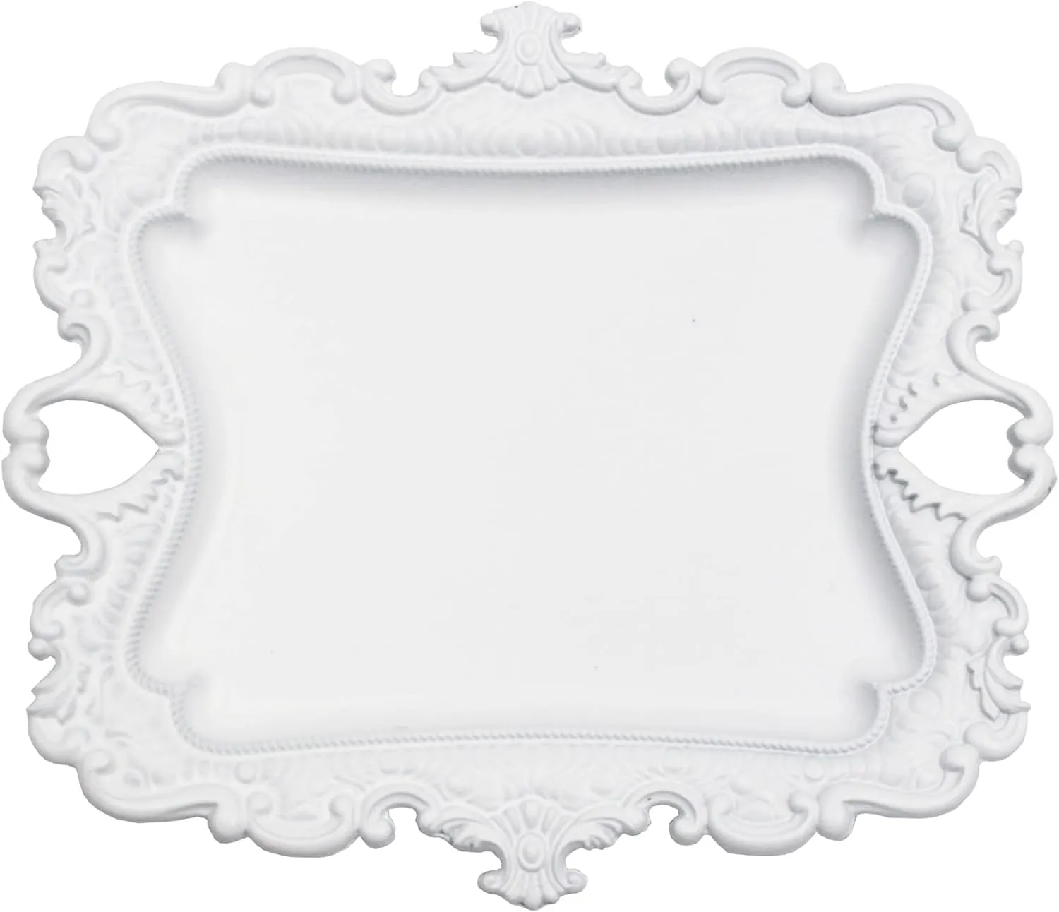 Vintage Small White Ring Dish, Birthday & Wedding Gifts for WomenWedding Ring Tray (White (1 Pack))