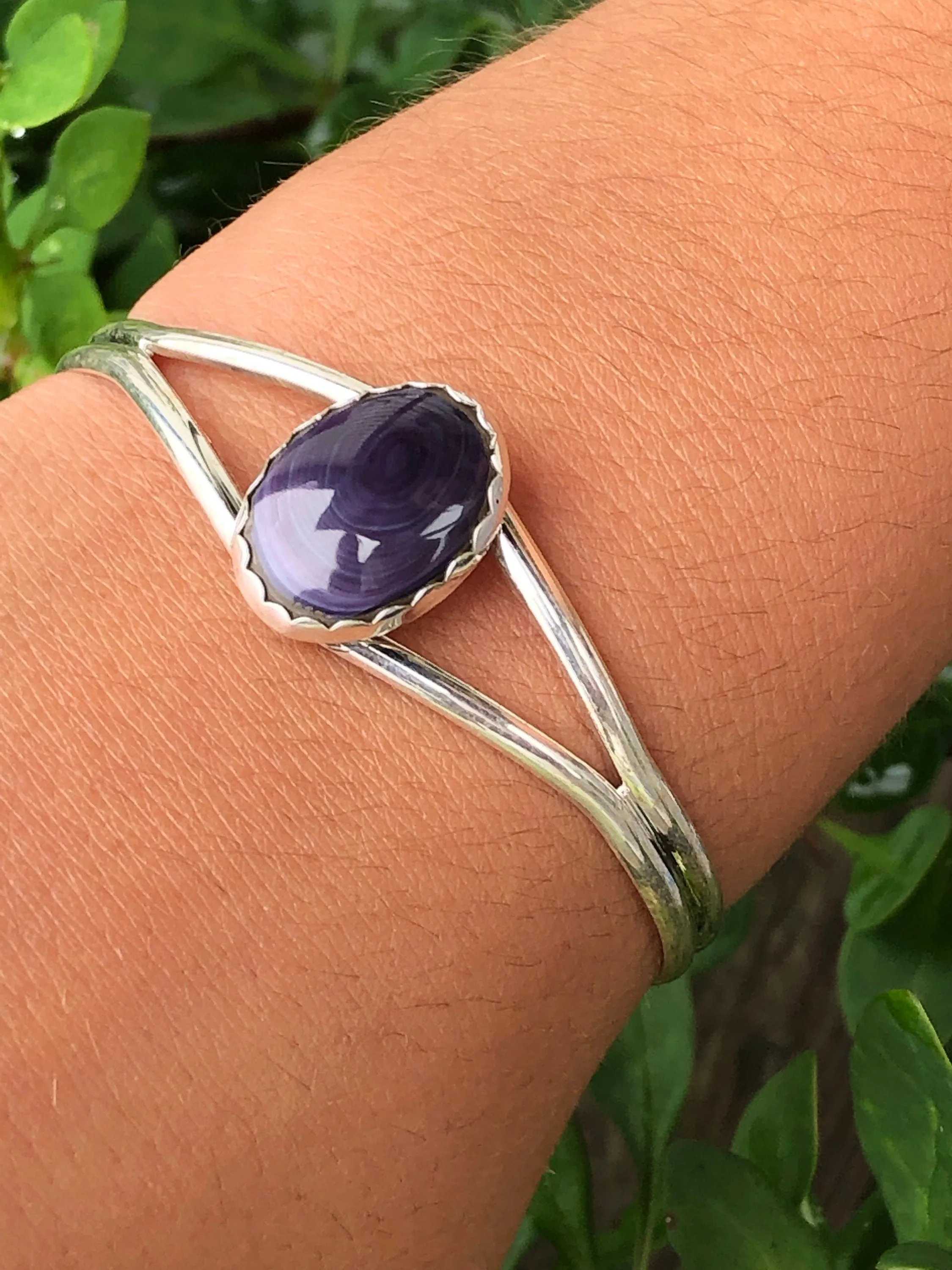 Wampum Oval Bracelet.