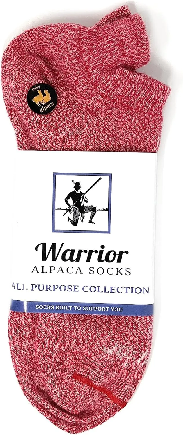 Warrior Alpaca Socks - Everyday Warrior Collection - All-Purpose Alpaca Socks - Daily Wear for Every Season