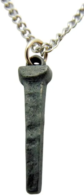 Westmon Works Nail Of Jesus Christ Pendant with Stainless Steel Chain Necklace